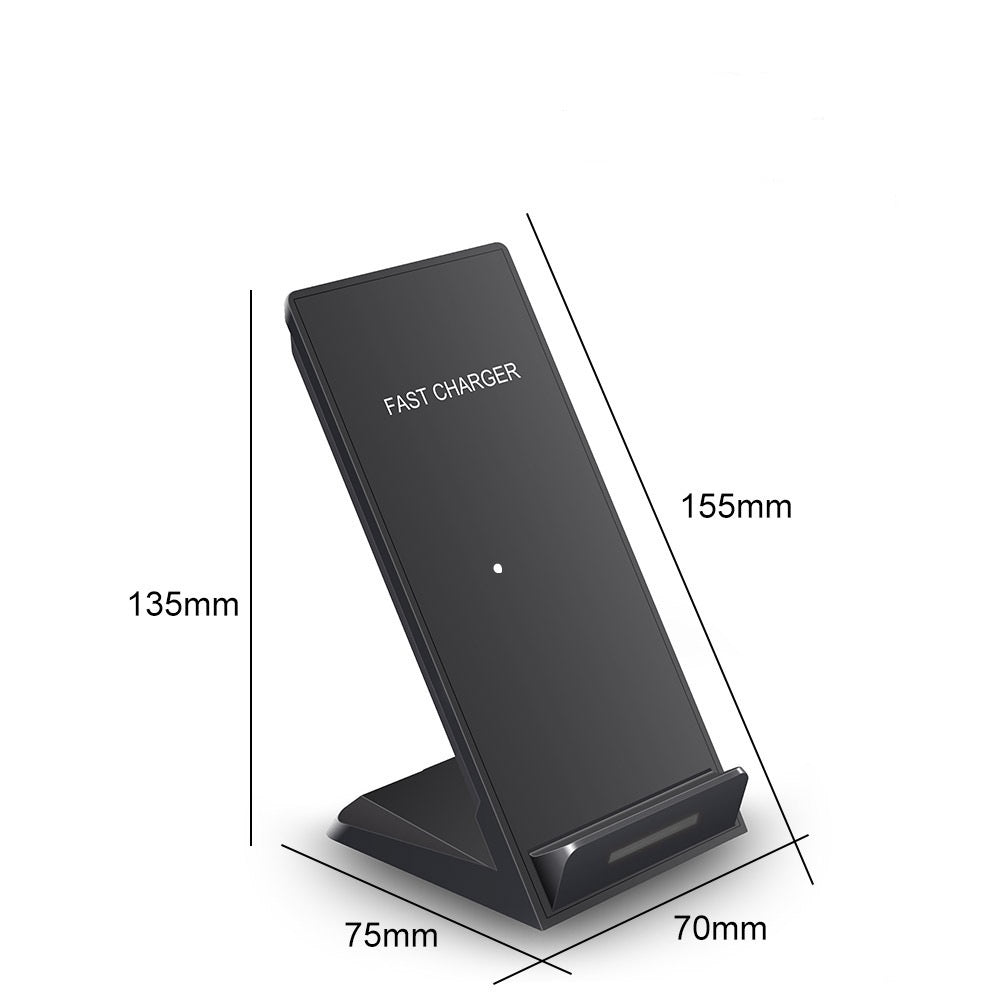 Vertical Wireless Charger Supports QI Charging