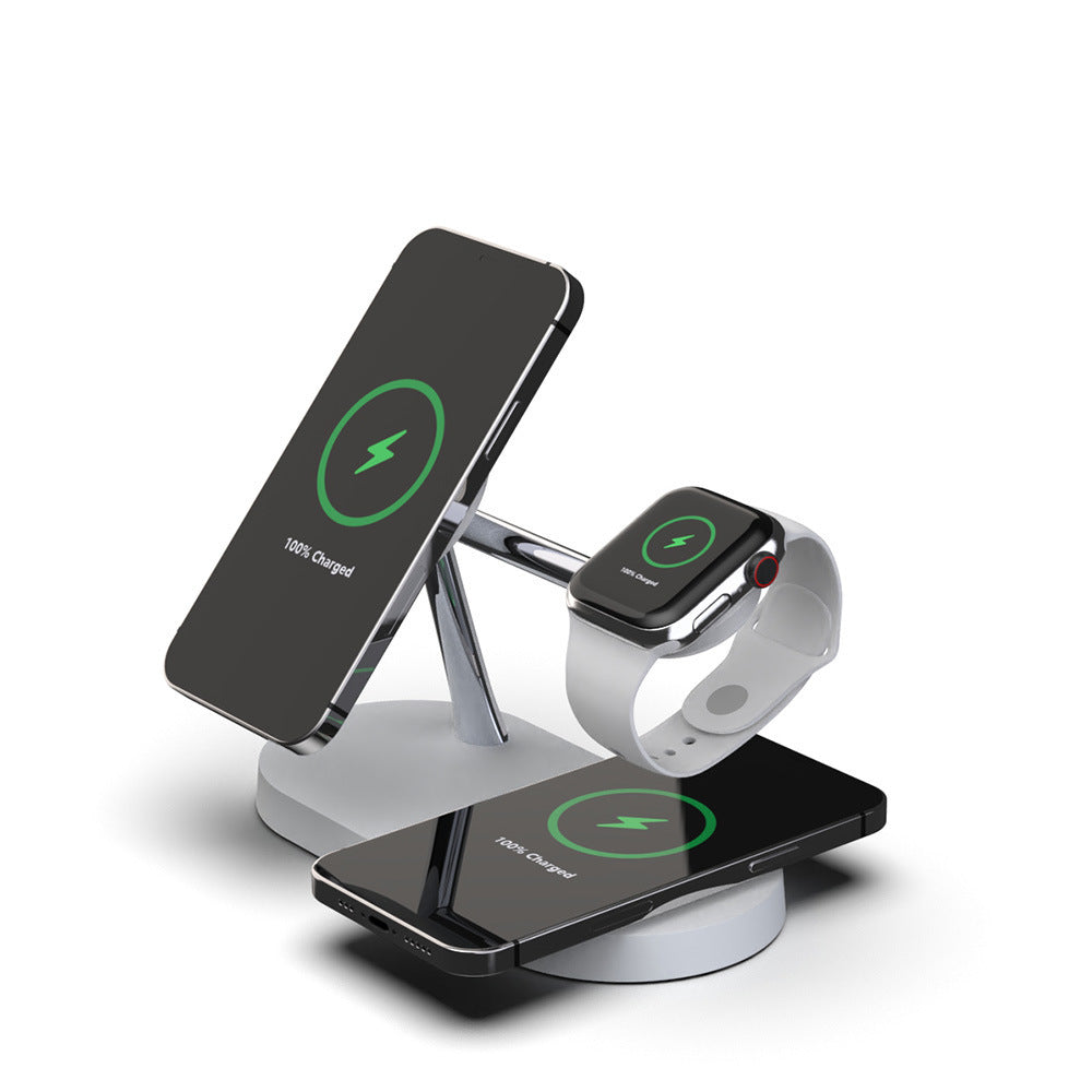 Multifunctional Five-In-One Magnetic Wireless Charging Dock