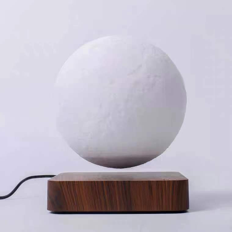 Magnetic Levitation Table Lamp - Moon Light 3D Printing Planet Night Light