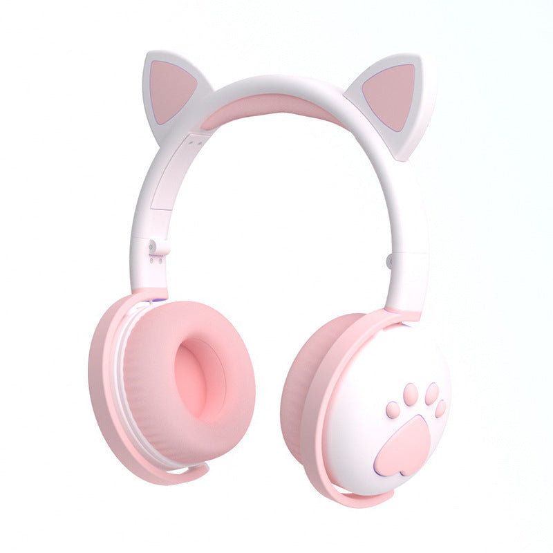 Cat ears super cute creative wireless bluetooth headset