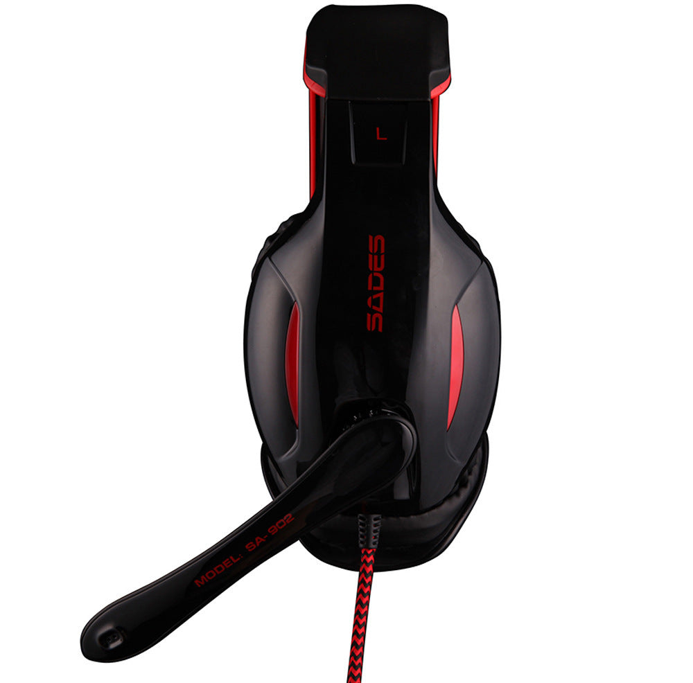 SADES SA 902 Hero Alliance Gaming Headset Headset USB Interface Headset Computer Light