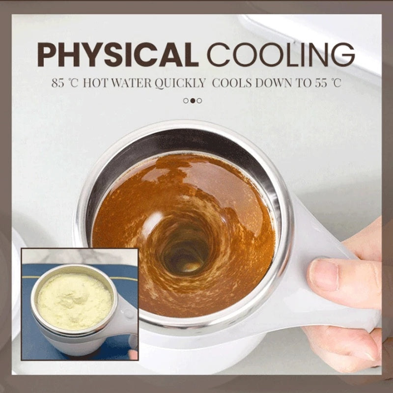 Rechargeable Model Automatic Stirring Cup of Coffee