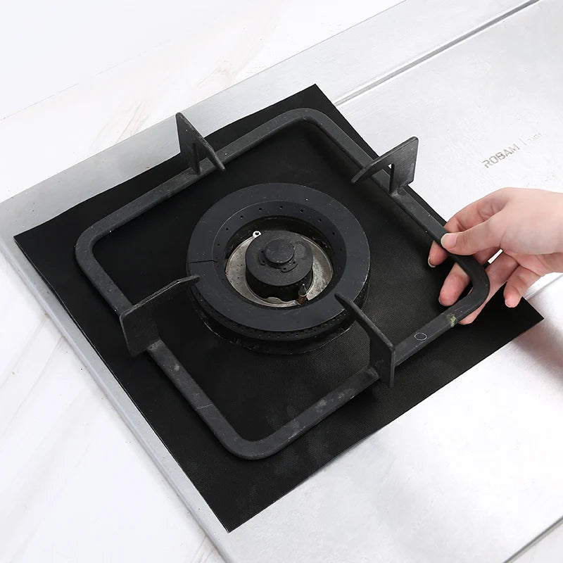 Teflon-Coated Gas Stove Protectors