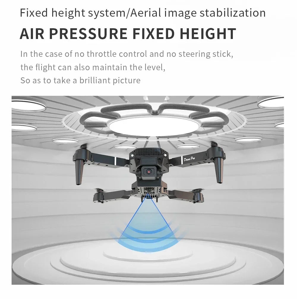 New E88Pro RC Drone 4K Professinal With 1080P Wide Angle Dual HD Camera Foldable RC Helicopter WIFI FPV Height Hold Apron Sell