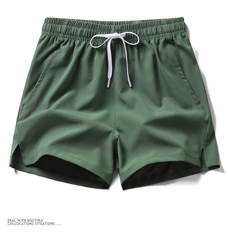 2024summer hot selling sports shorts, running pants, three piece pants, men's and women's zippered pockets, couple's short