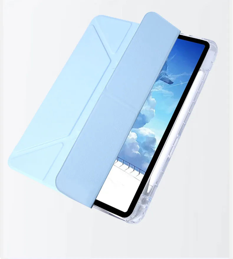 For iPad Air Case 2025 iPad 11th Gen 11 Air4 Air6 Air5 Air7 10.9 in 10.2 iPad Pro 11 13 Inch Case with Pencil Holder M2 M3 A16