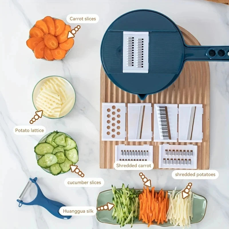 9 in 1 Multi-Functional Vegetable Cutter