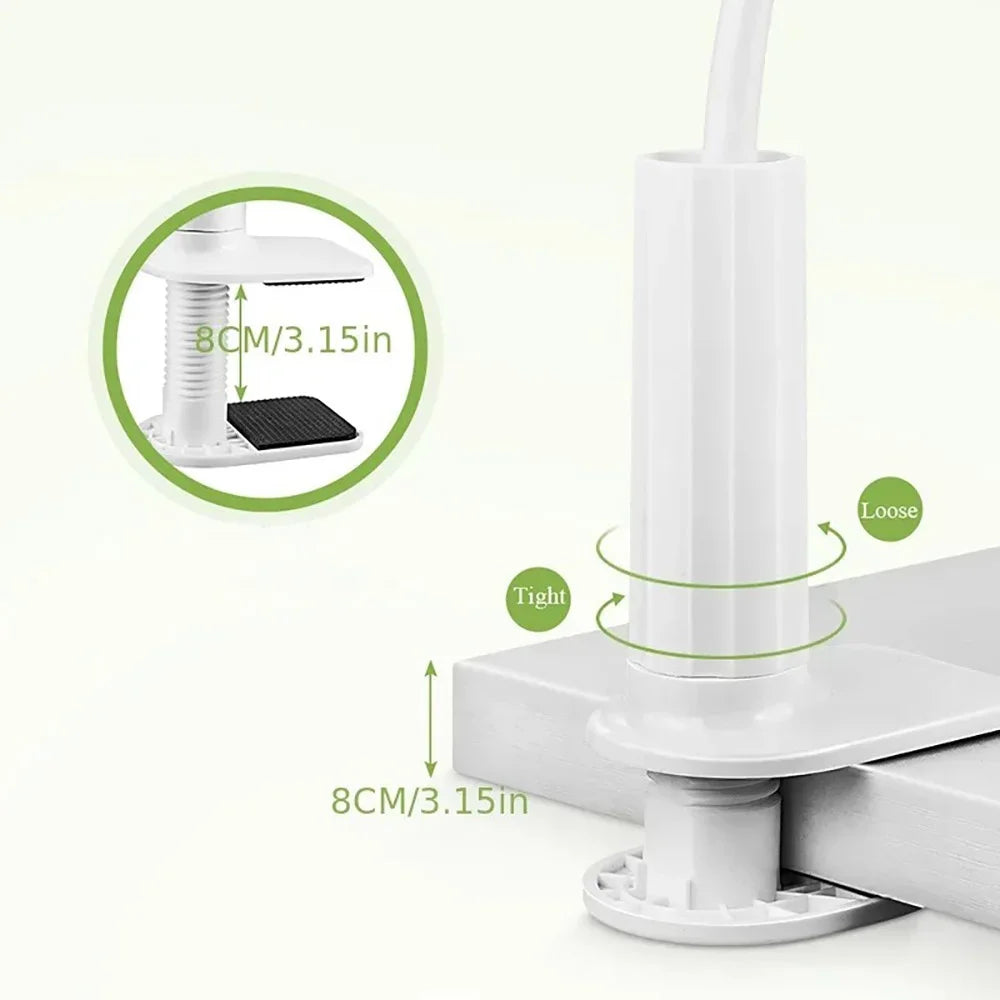 360° Adjustable Mobile Phone Holder Universal Flexible Clip Stand Smartphone Holder Lazy Holder Bed Desktop Bracket Mount Stand