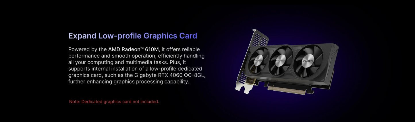 MINISFORUM MINI PC 795S7 - Mini Gaming Desktop