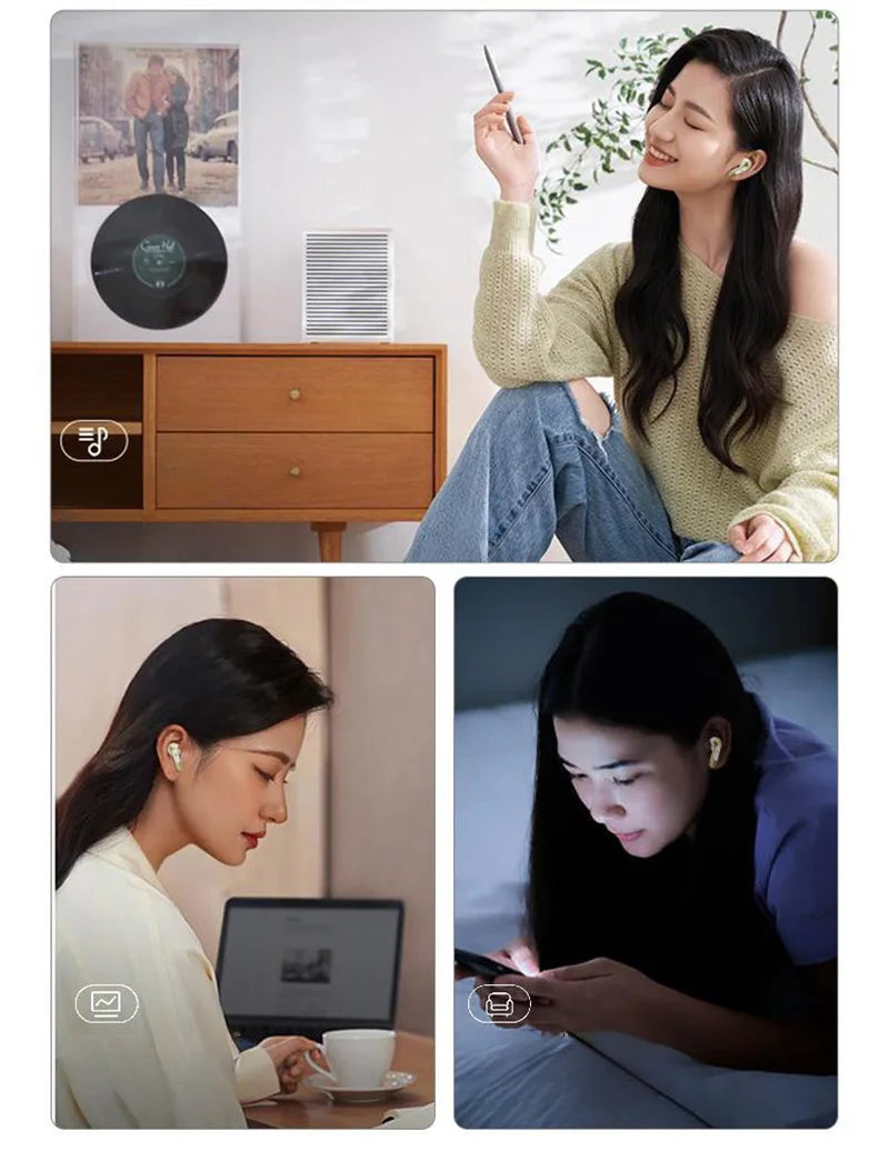 Original SOYNE Wireless Earbuds Bluetooth Earphones 5.3 TWS Headset Touch Control Sports Gaming Headphones with ENC Mic Noise