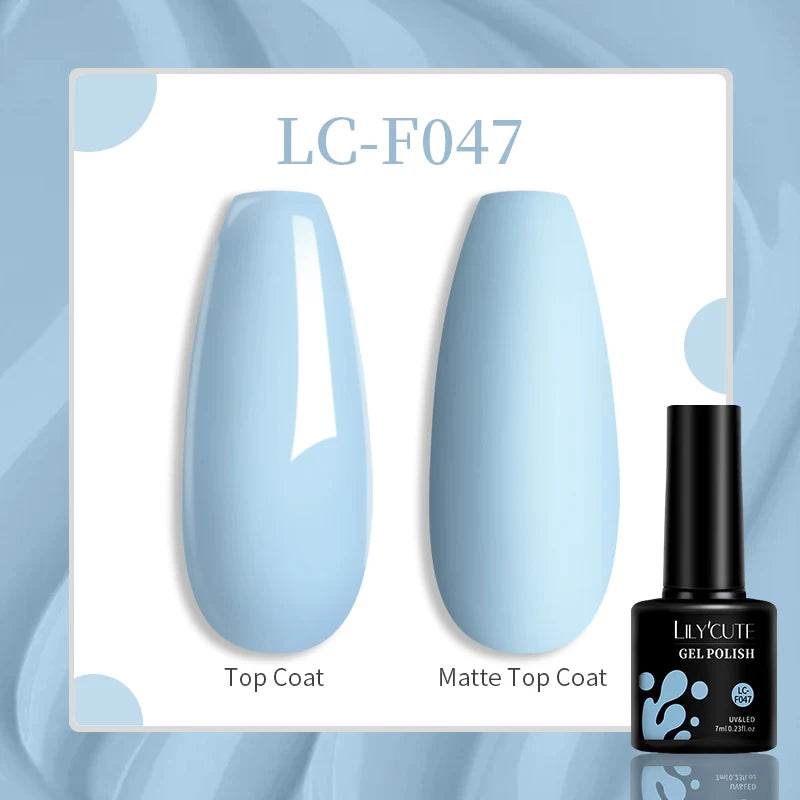 LILYCUTE 129 Colors Nail Gel Polish