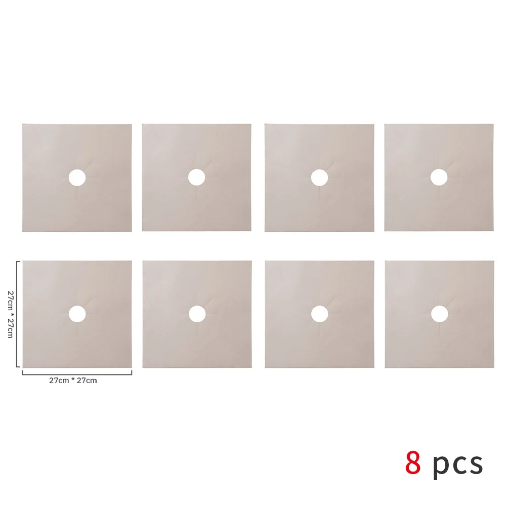 Teflon-Coated Gas Stove Protectors