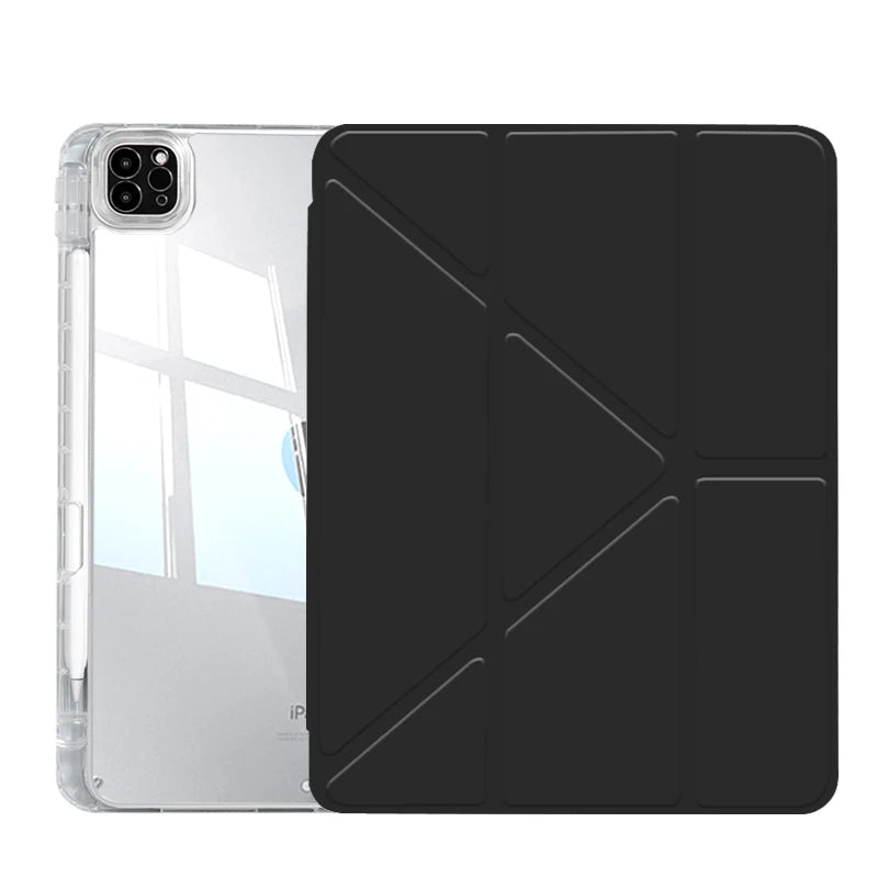 For iPad Air Case 2025 iPad 11th Gen 11 Air4 Air6 Air5 Air7 10.9 in 10.2 iPad Pro 11 13 Inch Case with Pencil Holder M2 M3 A16