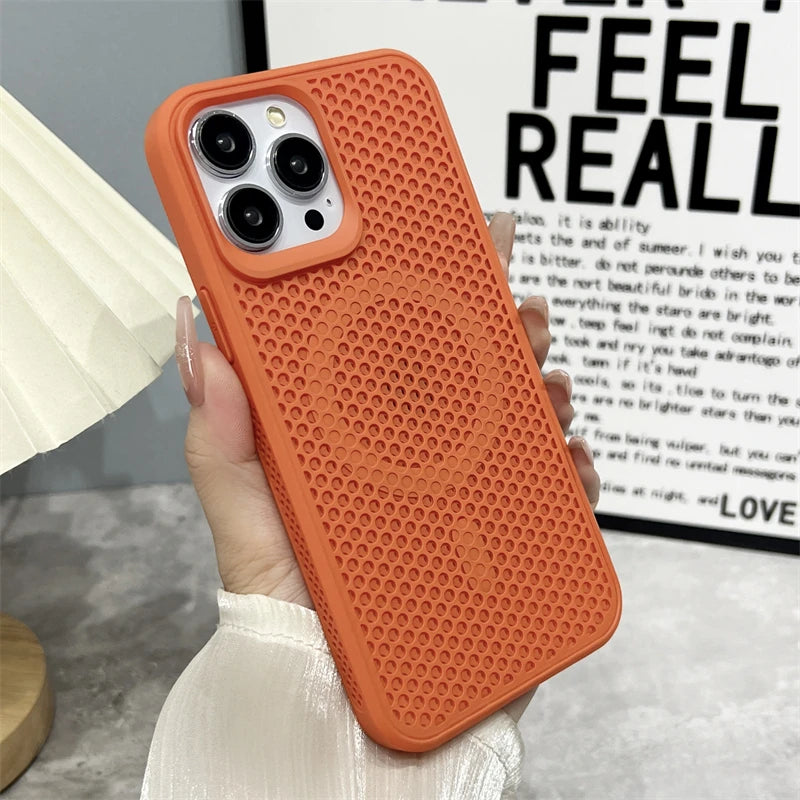 Heat Dissipation Magsafe Mesh Case For iPhone