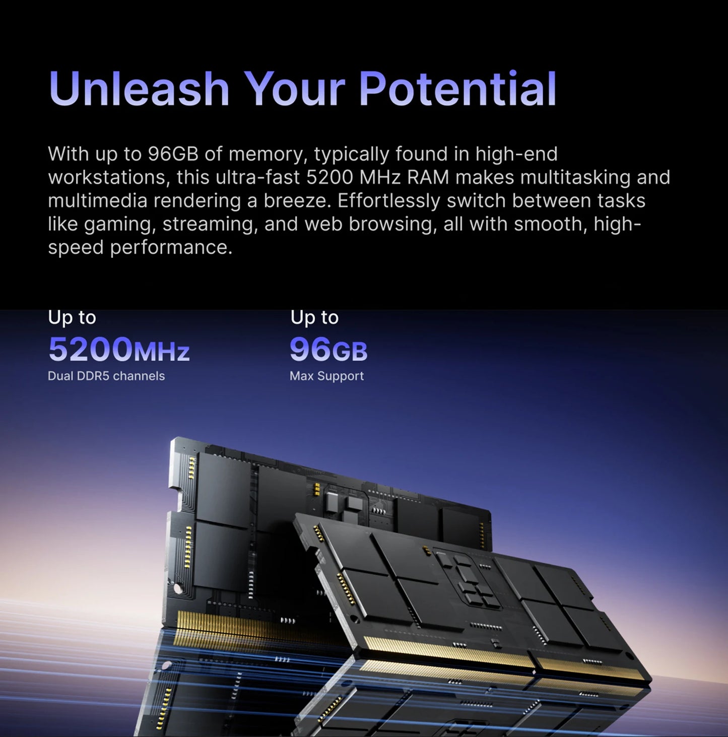 MINISFORUM MINI PC 795S7 - Mini Gaming Desktop