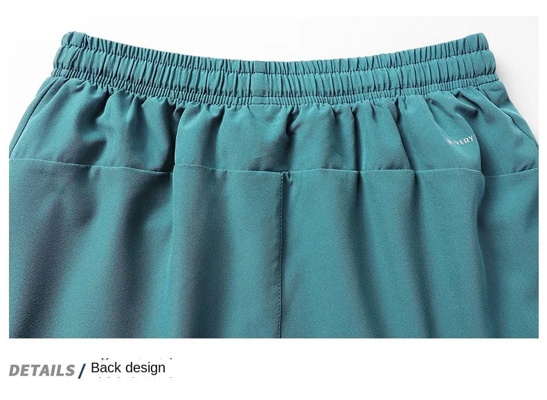 2024summer hot selling sports shorts, running pants, three piece pants, men's and women's zippered pockets, couple's short
