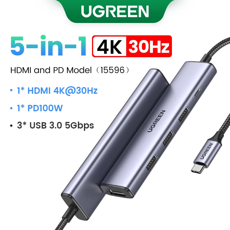 UGREEN Multiport USB-C Docking Station