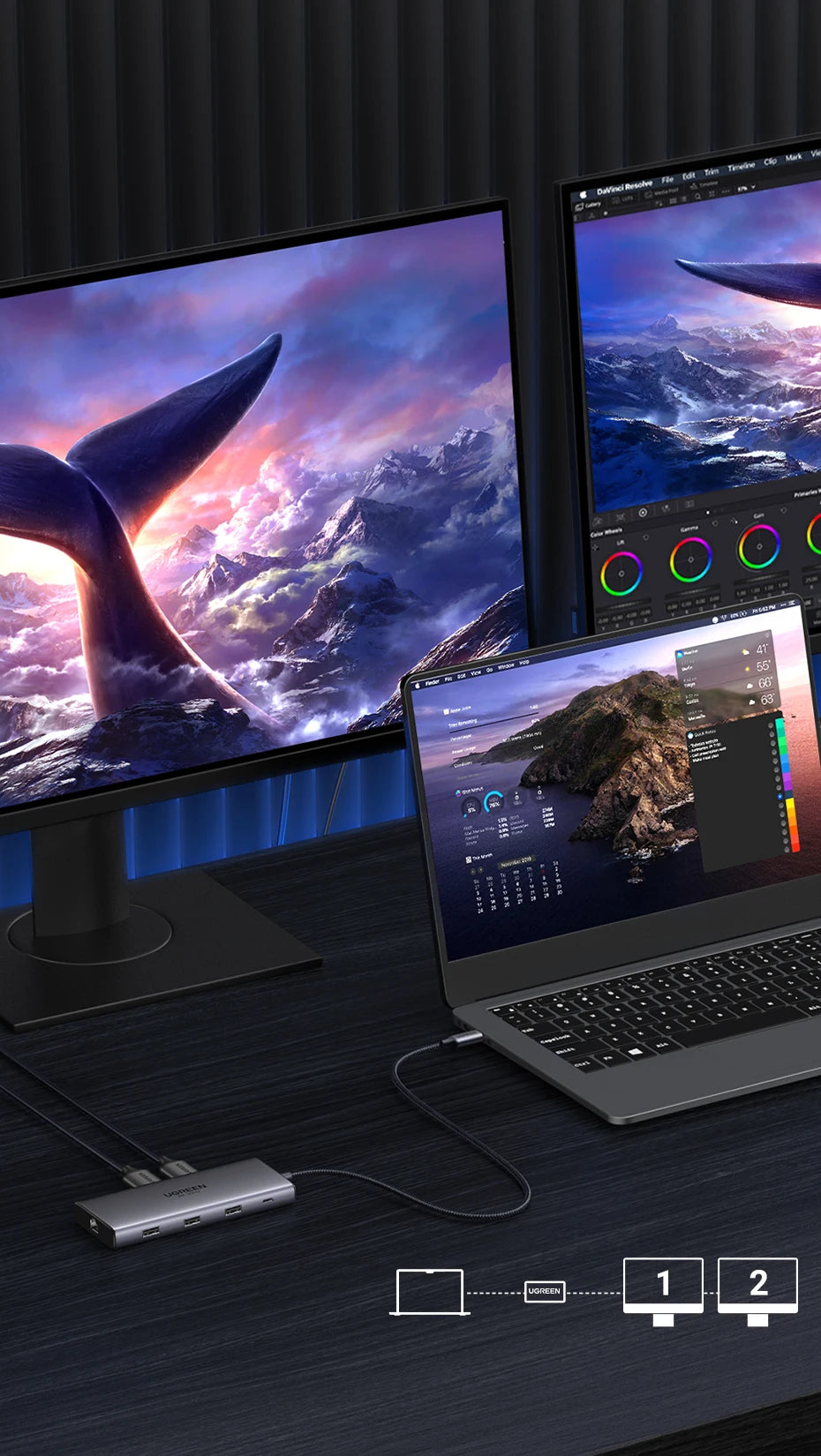 UGREEN Multiport USB-C Docking Station
