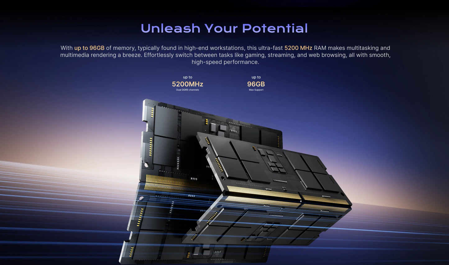 MINISFORUM MINI PC 795S7 - Mini Gaming Desktop