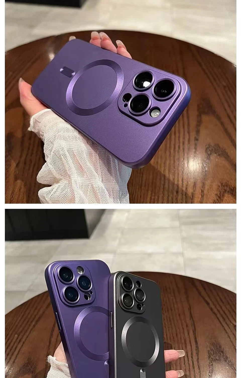 Original Matte Silicone Magnetic Case For iPhone 1