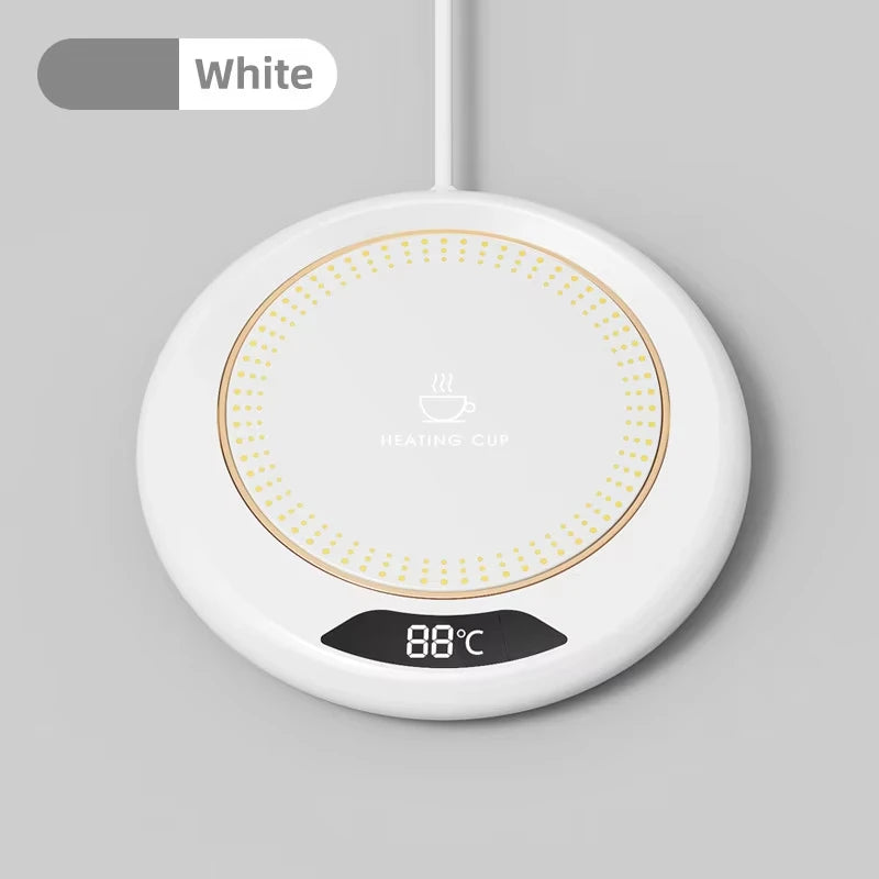 Thermostat Coaster USB Home Heating Coaster 3-speed Adjustment Heating 55 Degrees Constant Temperature