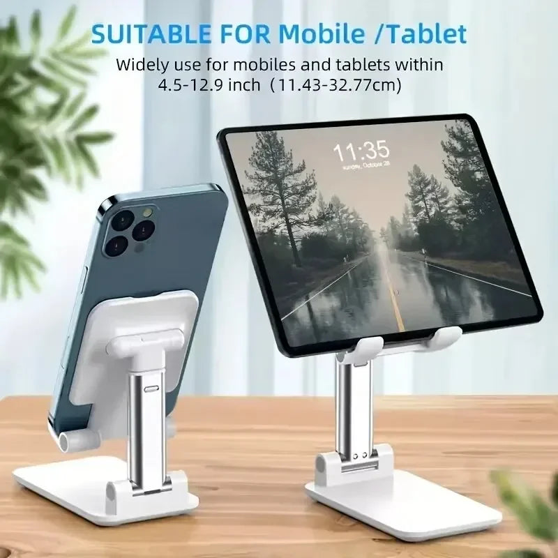 Foldable Mobile Phone Holder and Tablet Desk Mount