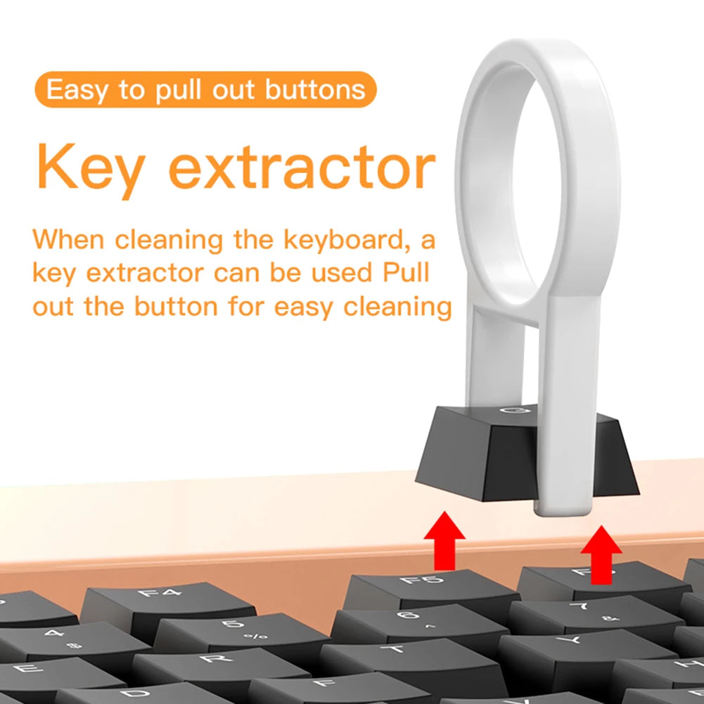 20 IN 1 Cleaning Kit Keyboard Cleaner Brush Bluetooth Earphones Cleaning Pen for Airpods iPhone Cleaning Tools Keycap Puller Kit