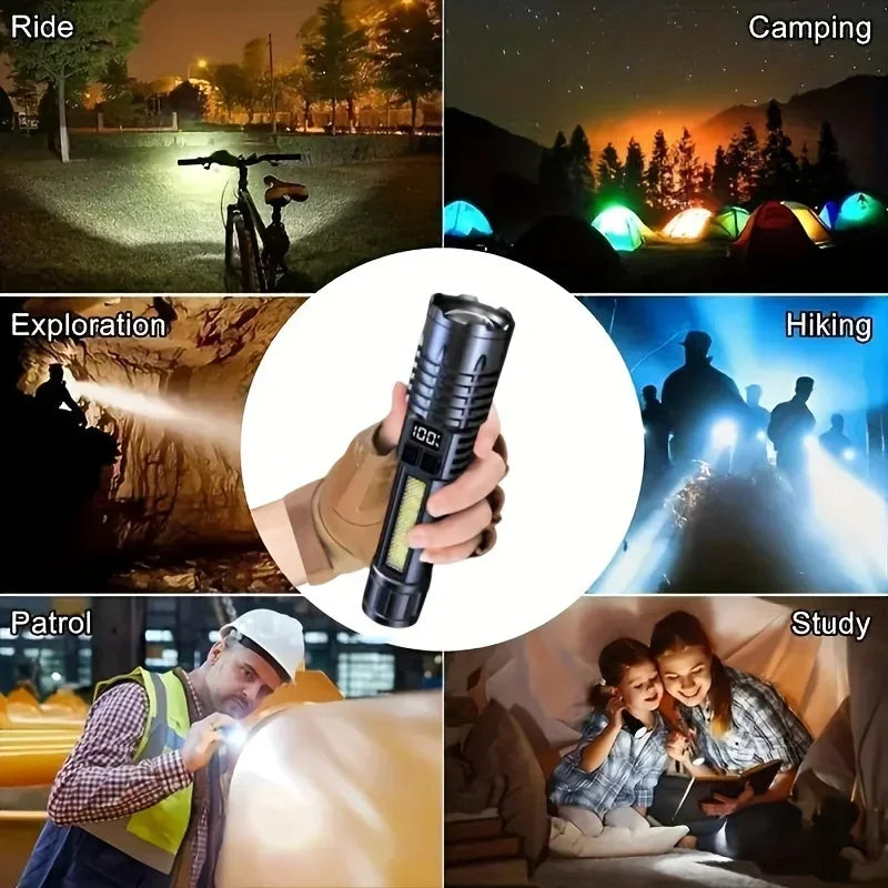 Heinast High Power Rechargeable LED Flashlight