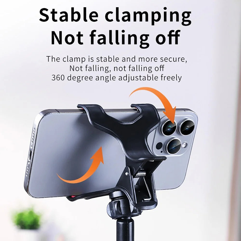 360° Adjustable Mobile Phone Holder Universal Flexible Clip Stand Smartphone Holder Lazy Holder Bed Desktop Bracket Mount Stand