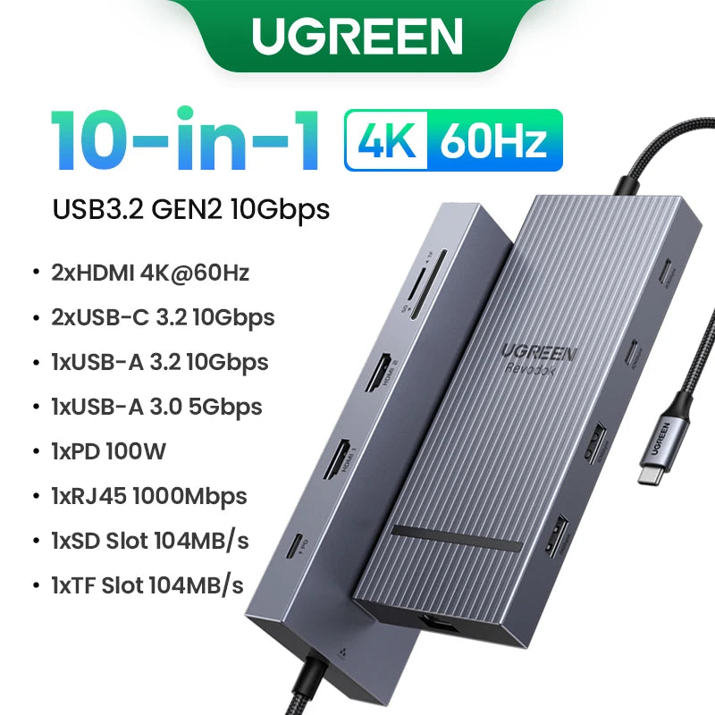 UGREEN Multiport USB-C Docking Station