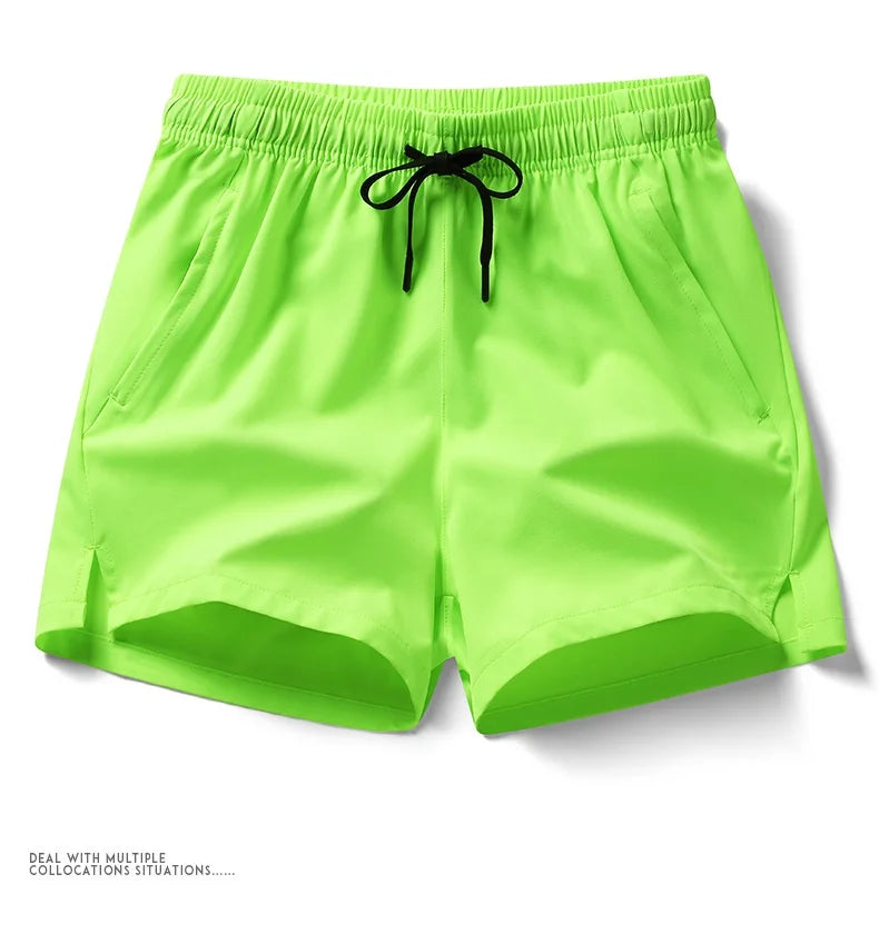 2024summer hot selling sports shorts, running pants, three piece pants, men's and women's zippered pockets, couple's short