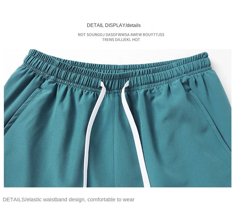 2024summer hot selling sports shorts, running pants, three piece pants, men's and women's zippered pockets, couple's short