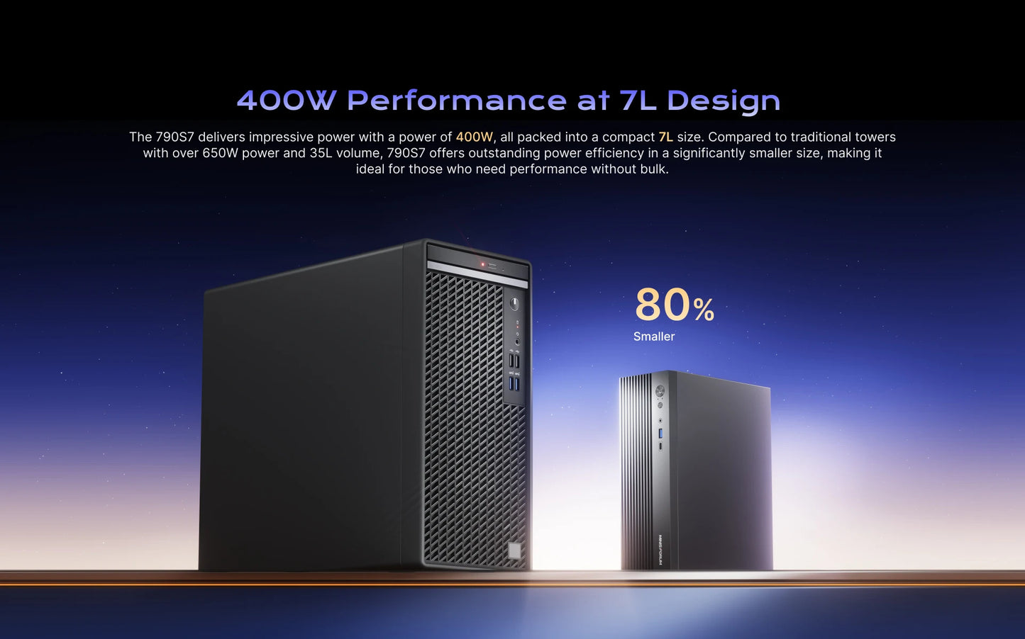 MINISFORUM MINI PC 795S7 - Mini Gaming Desktop