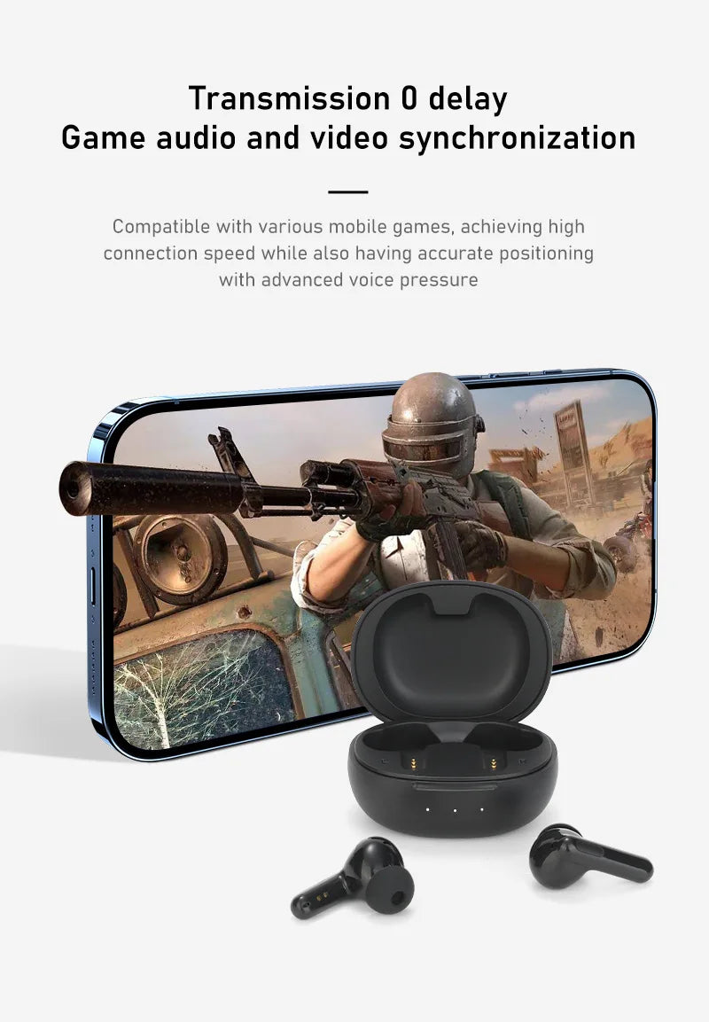 Sony Intelligent Noise Reduction Headset LX102 True Wireless Bluetooth Headphones HIFI Stereo Motion Waterproof Earphones Mic