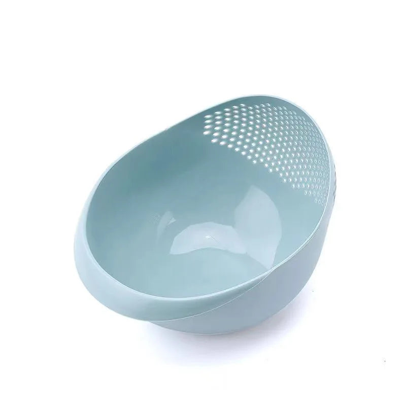 2-In-1 Rice Washing Bowl and Strainer