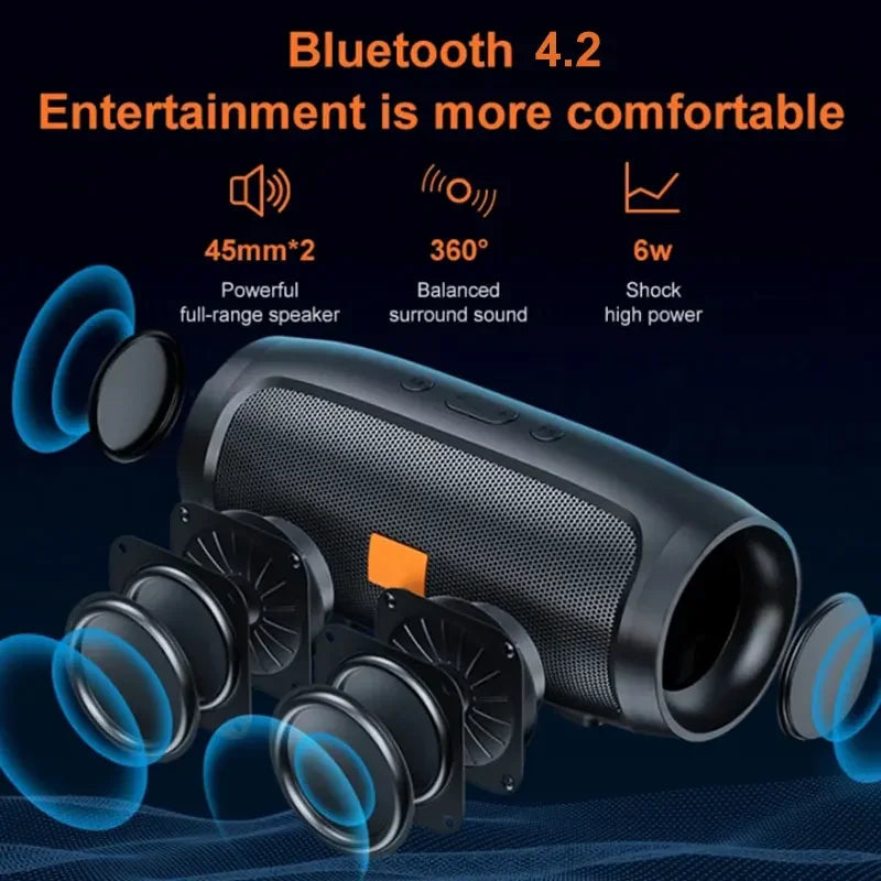 TF USB Portable Bluetooth Speaker