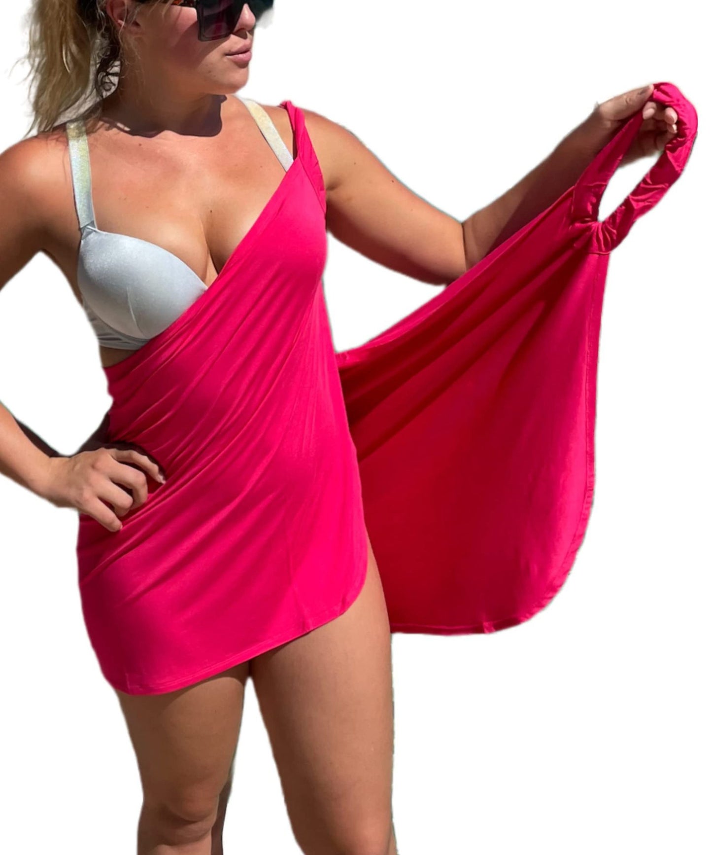 Solid Color One-piece Swimsuit For Women Plus Size Backless Swimsuit