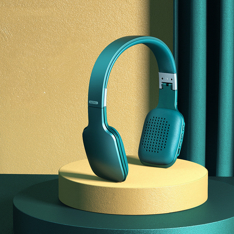 Ultra-thin Headset Bluetooth Headset 5.0 Folding Binaural