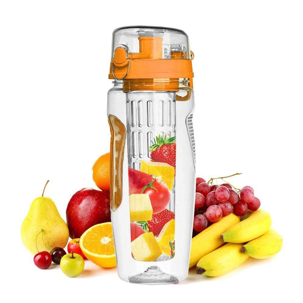 32oz Fruit Infusing Infuser Water Bottle BPA Free