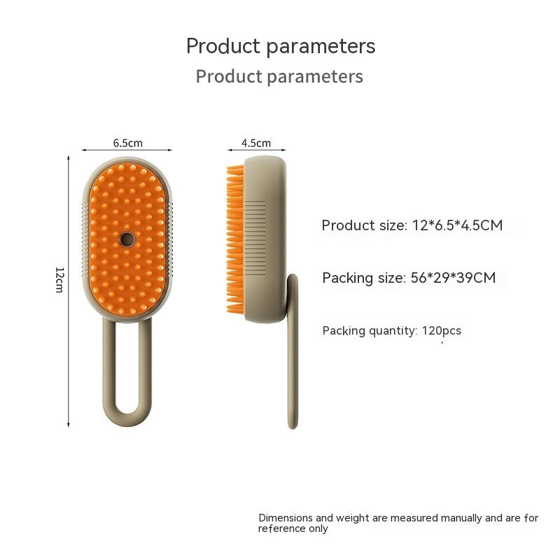 3 In 1 Electric Steam Pet Brush