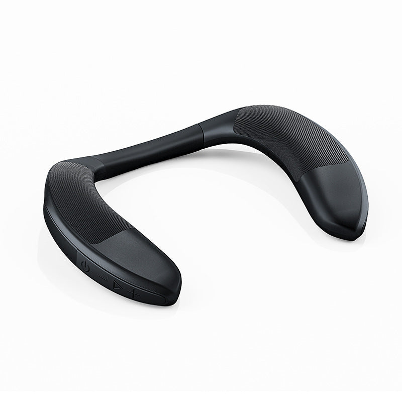New Halter Wireless Bluetooth Speaker Wear Stereo Bass