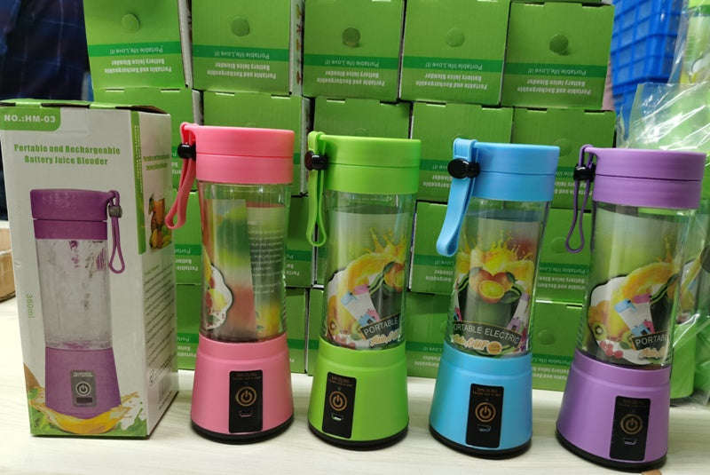 6-Blade Portable Blender With USB Recharging