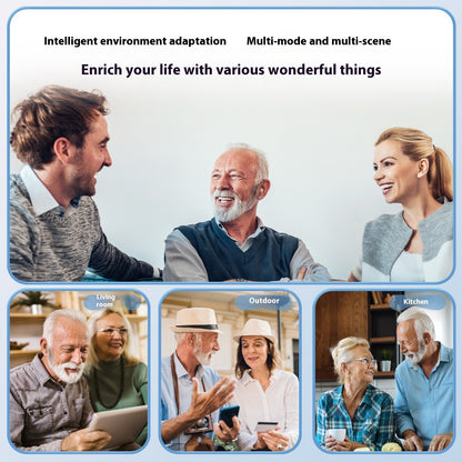 Digital Hearing Aid For The Elderly Invisible Noise Reduction Sound Amplifier