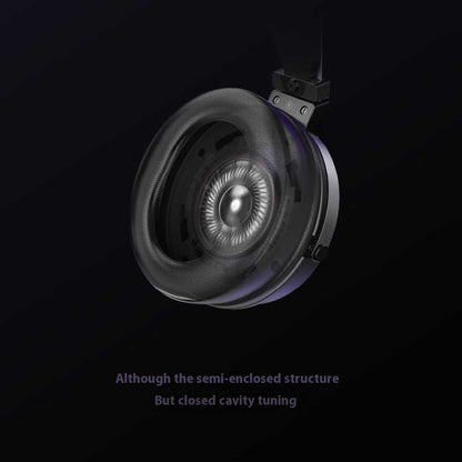 Headset Large Moving Coil Closed HiFi E-sports Games Wired Headset