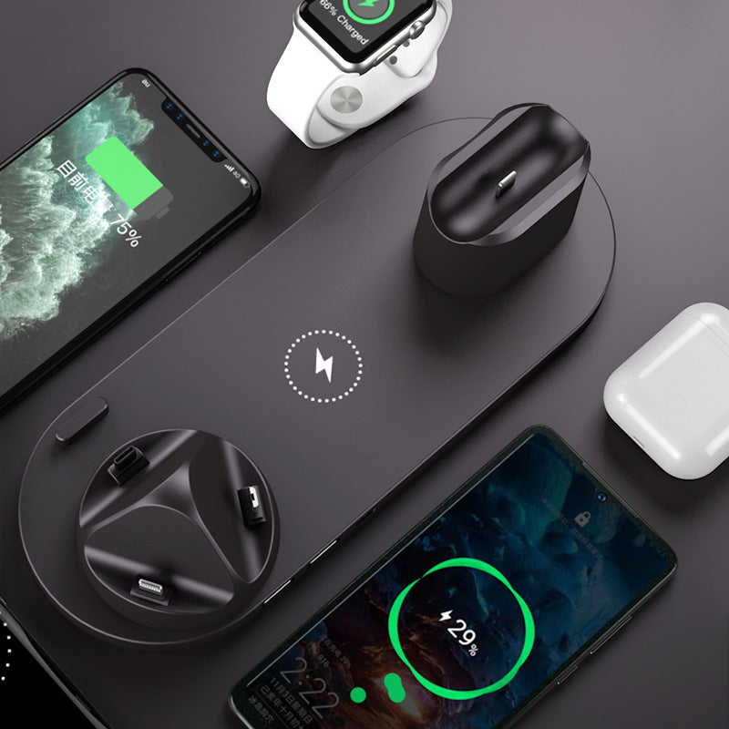 Wireless  6 In 1 Charging Dock Station