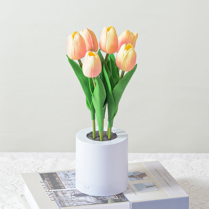 Rechargeable LED Tulip Night Light