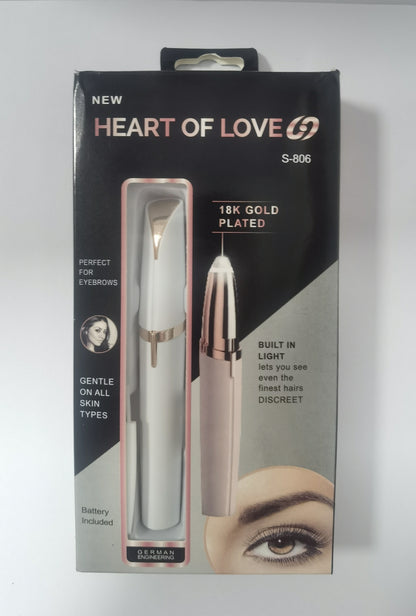 Mini Electric Eyebrow Trimmer and Lipstick Brows Hair Remover