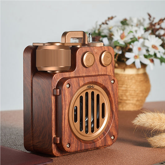 Retro Lightweight Compact Wireless Bluetooth Speaker