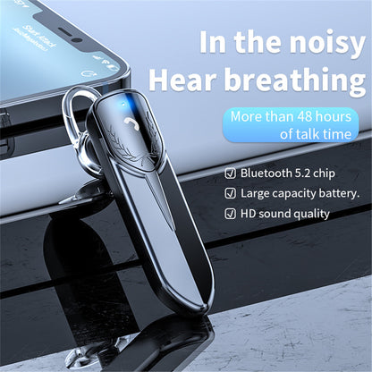 Bluetooth Headset Stereo Business Model Long Standby Time Single Ear V19 Upgrade Model E1