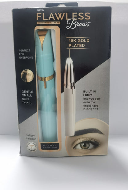 Mini Electric Eyebrow Trimmer and Lipstick Brows Hair Remover